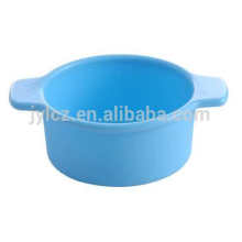 silicone round shape kids cup cake mould